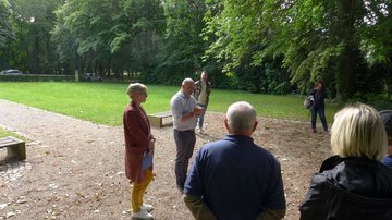 Begrüßung und Eröffnung durch Bürgermeister Thomas Möller, Hagenow und Dr. Margret Seemann Stv. Landesvorsitzende, Volksbund - Schulworkcamp Mecklenburg-Vorpommern